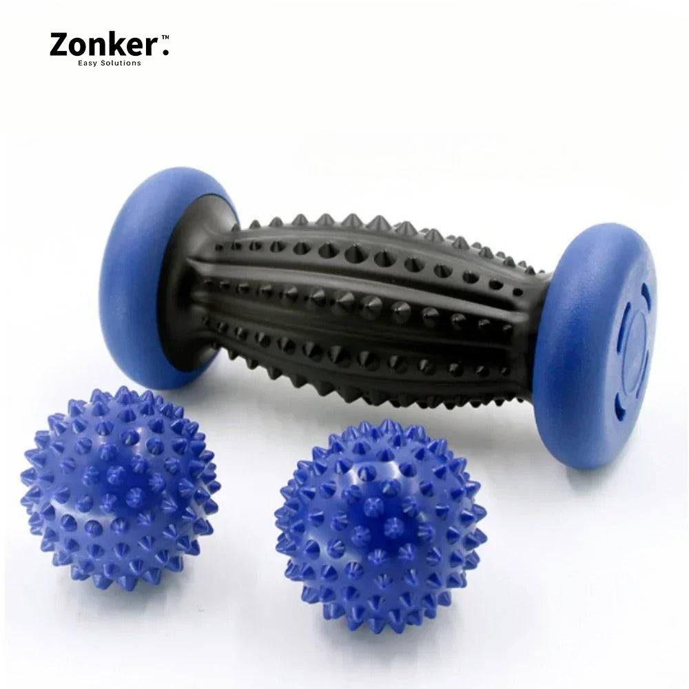 Deep Tissue Foot & Muscle Relief Roller | Eases Plantar Fasciitis, Arch Pain & Fatigue