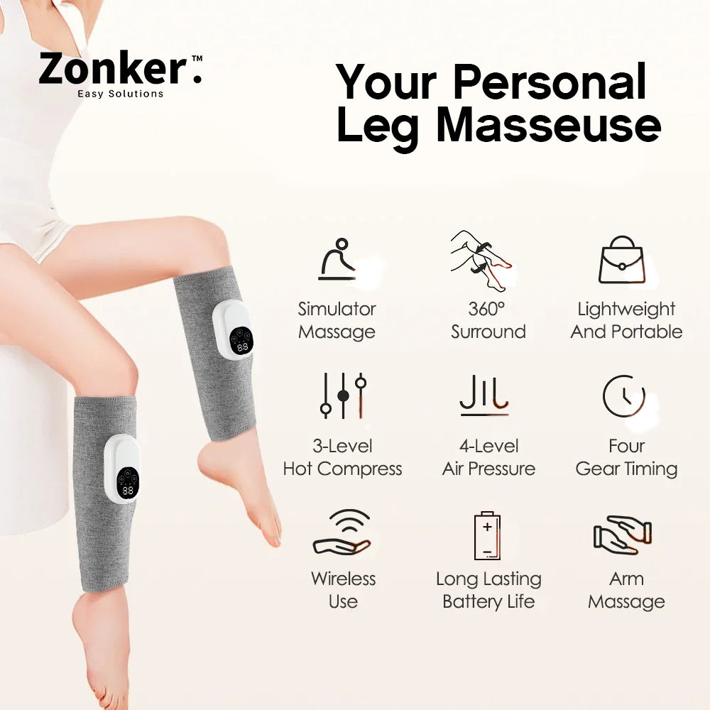 Wireless Leg Air Compression Massager
