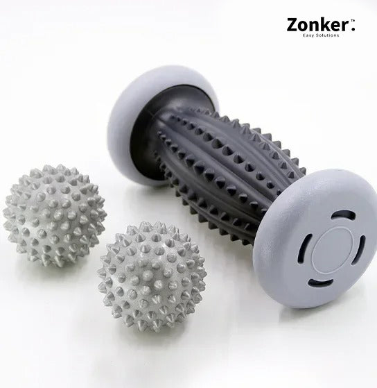 Deep Tissue Foot & Muscle Relief Roller | Eases Plantar Fasciitis, Arch Pain & Fatigue