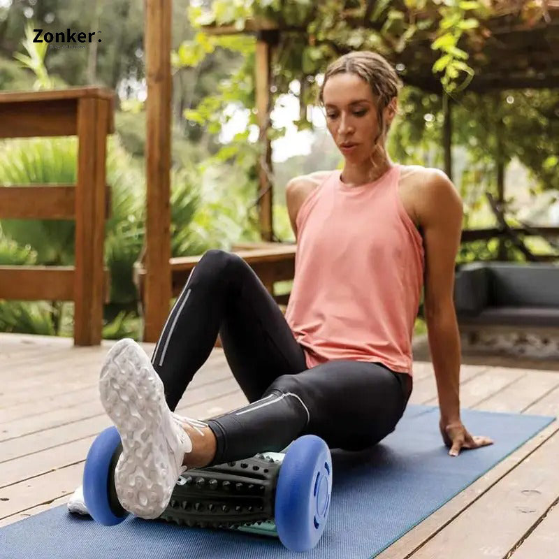 Deep Tissue Foot & Muscle Relief Roller | Eases Plantar Fasciitis, Arch Pain & Fatigue