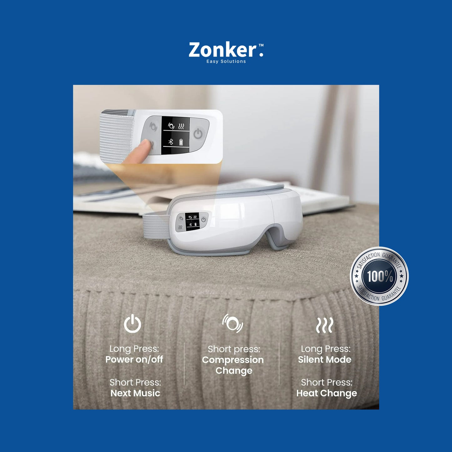 Smart Airbag Vibration Eye Massager