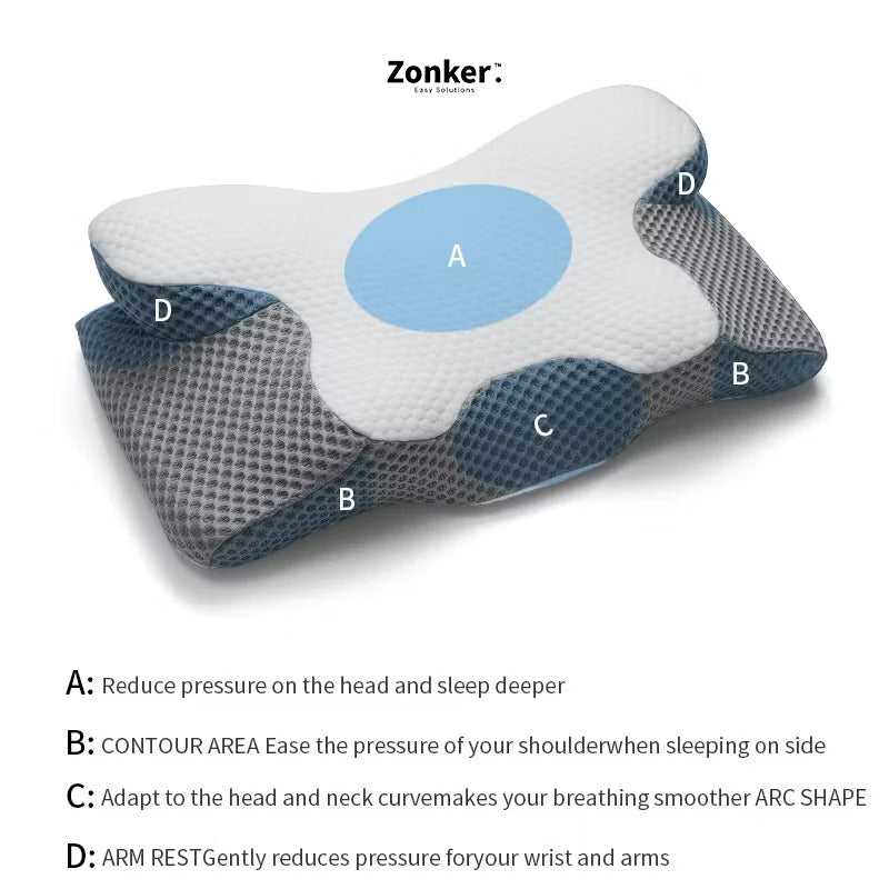 Zonker Memory Foam Neck Pillow