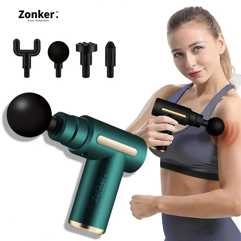 Compact & Portable Massage Gun | Body, Back, Neck, Legs Relief