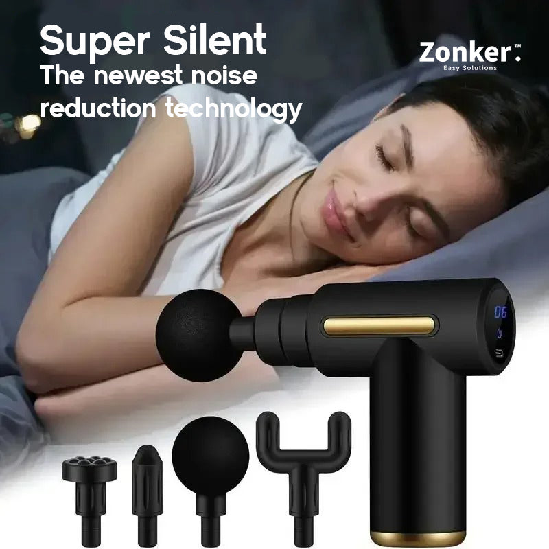 Compact & Portable Massage Gun | Body, Back, Neck, Legs Relief