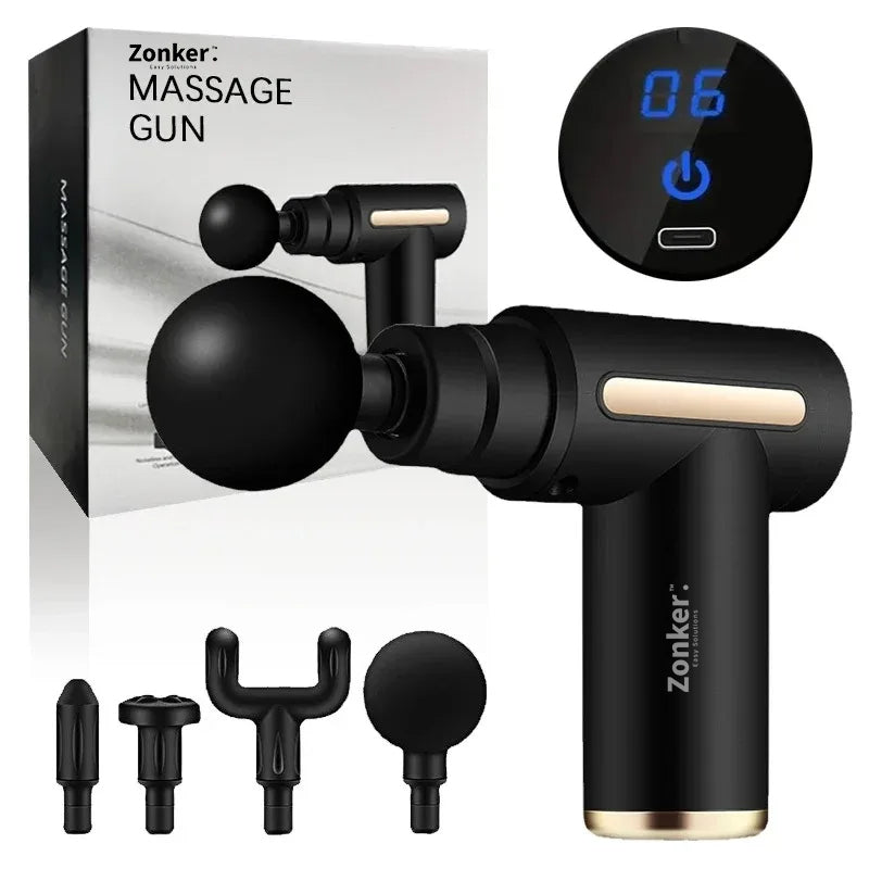 Compact & Portable Massage Gun | Body, Back, Neck, Legs Relief