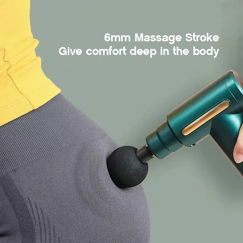 Compact & Portable Massage Gun | Body, Back, Neck, Legs Relief