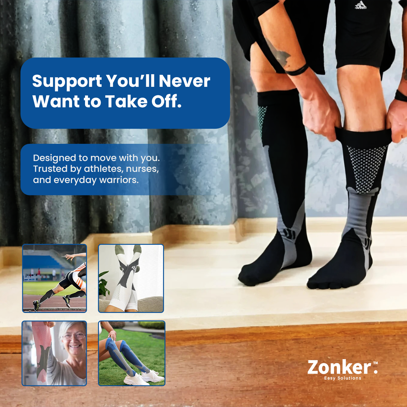 Shop Zonker Compression Socks