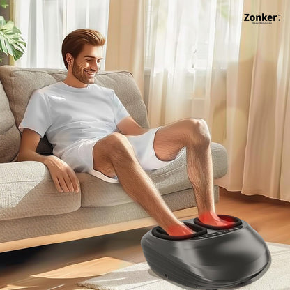 Zonker Foot Massager Heating Therapy