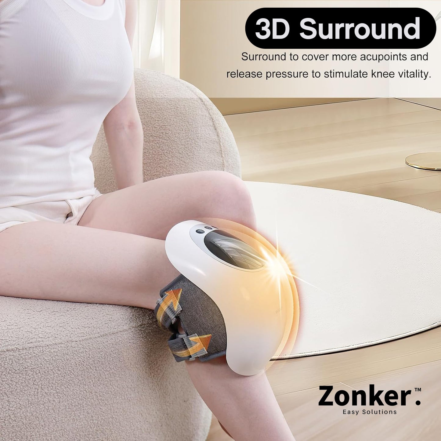 Smart Physiotherapy Heating Press Knee Massager