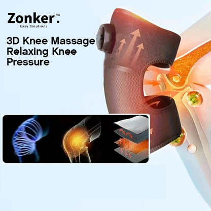 3-in-1 Heated Knee, Elbow & Shoulder Brace | Targeted Pain Relief & Recovery
